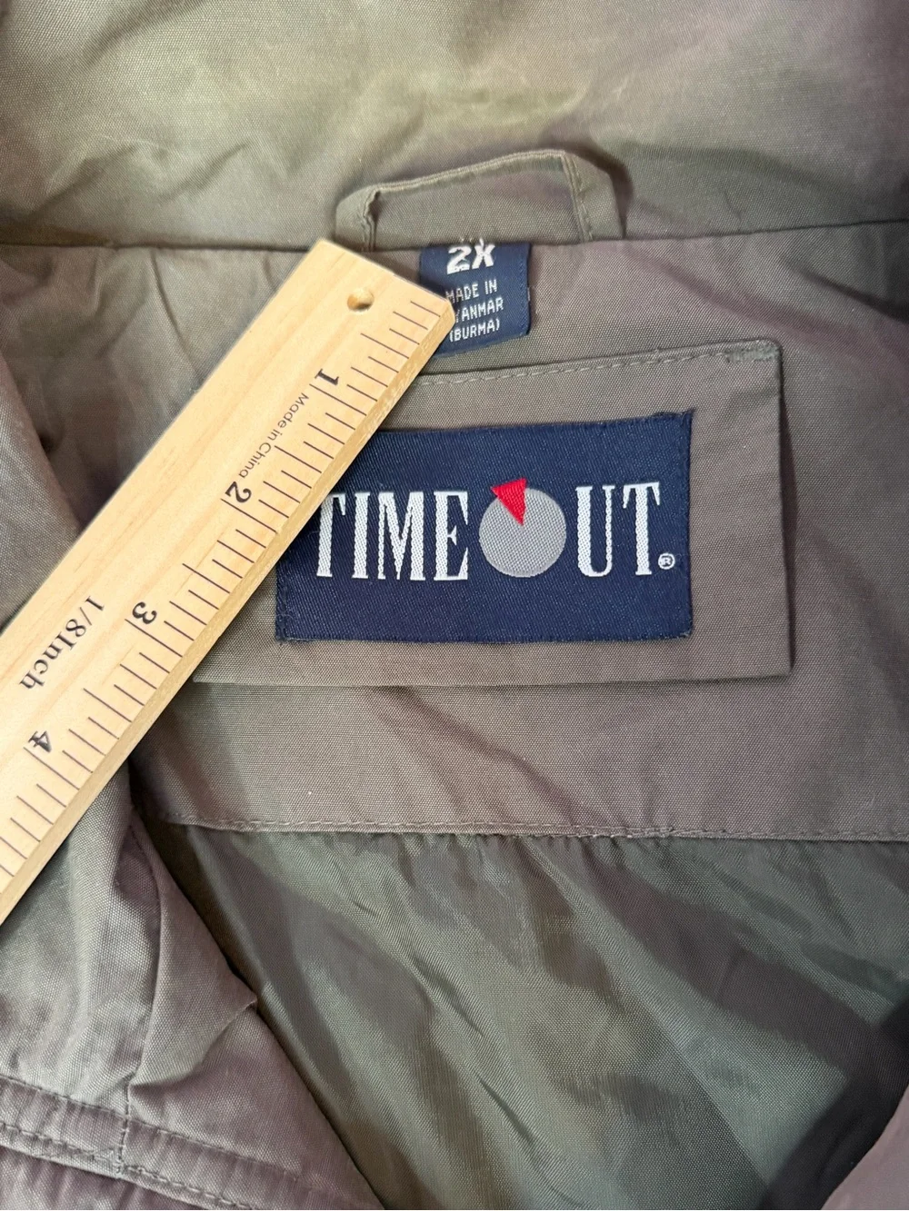 Vintage Y2K Northwest Airlines Windbreaker Jacket Brown‎ 2X Full Zip